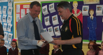 Certificates awarded for Hurling Foundation Courses