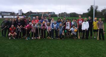 Foreign Students Play hurling