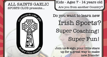 All Saints GAC benefit from Sport NI grant