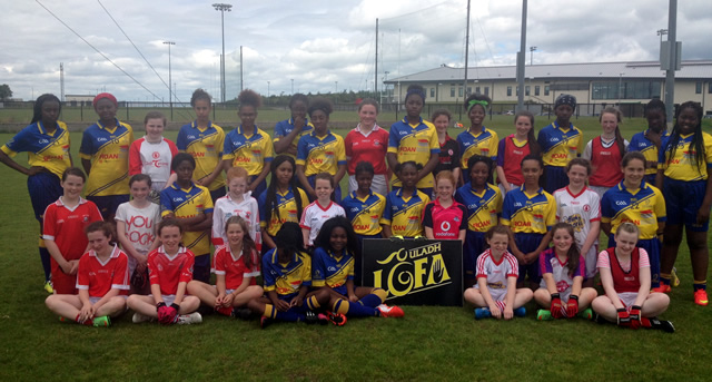London girls take part in Gaelic Football Tour to Ireland
