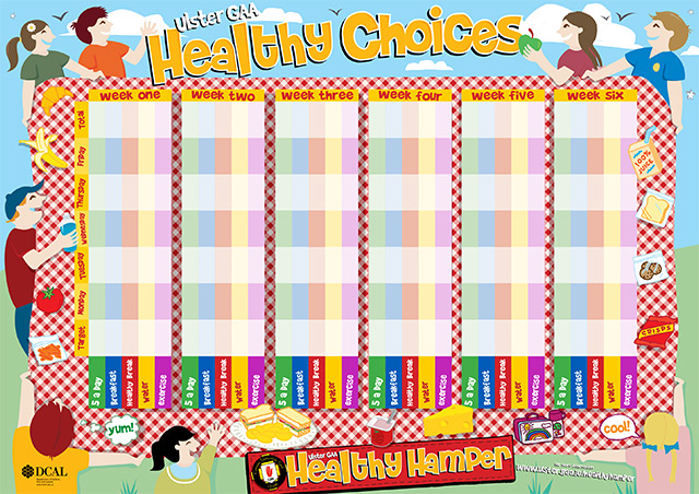 Healthy Hamper Wallplanner