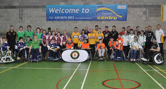 Families take part in novel Wheelchair Hurling Blitz