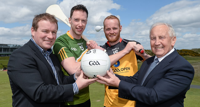 GAA stars line up for charity game at the Irish Open