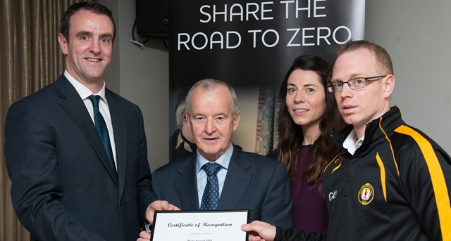 Ulster GAA recognised for its Road Safety Work