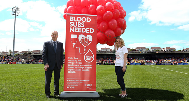 Ulster GAA’s ‘Blood Sub’ Campaign Launched on World Blood Donor Day