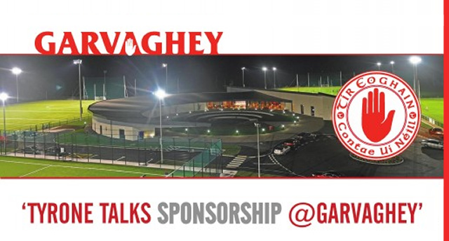 Tyrone talks Sponsorship at Garvaghey
