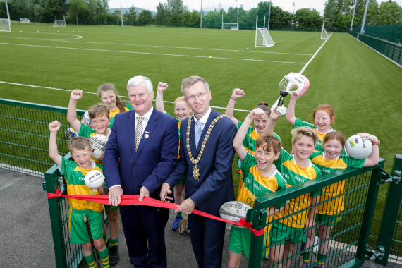 Official Opening of Woodlands Playing Fields