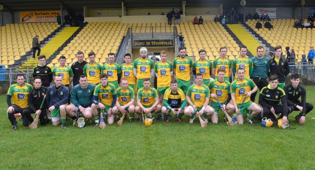 Donegal Hurling team ahead of the Allianz League game against Armagh at the O Donnell Park, Letterkenny.