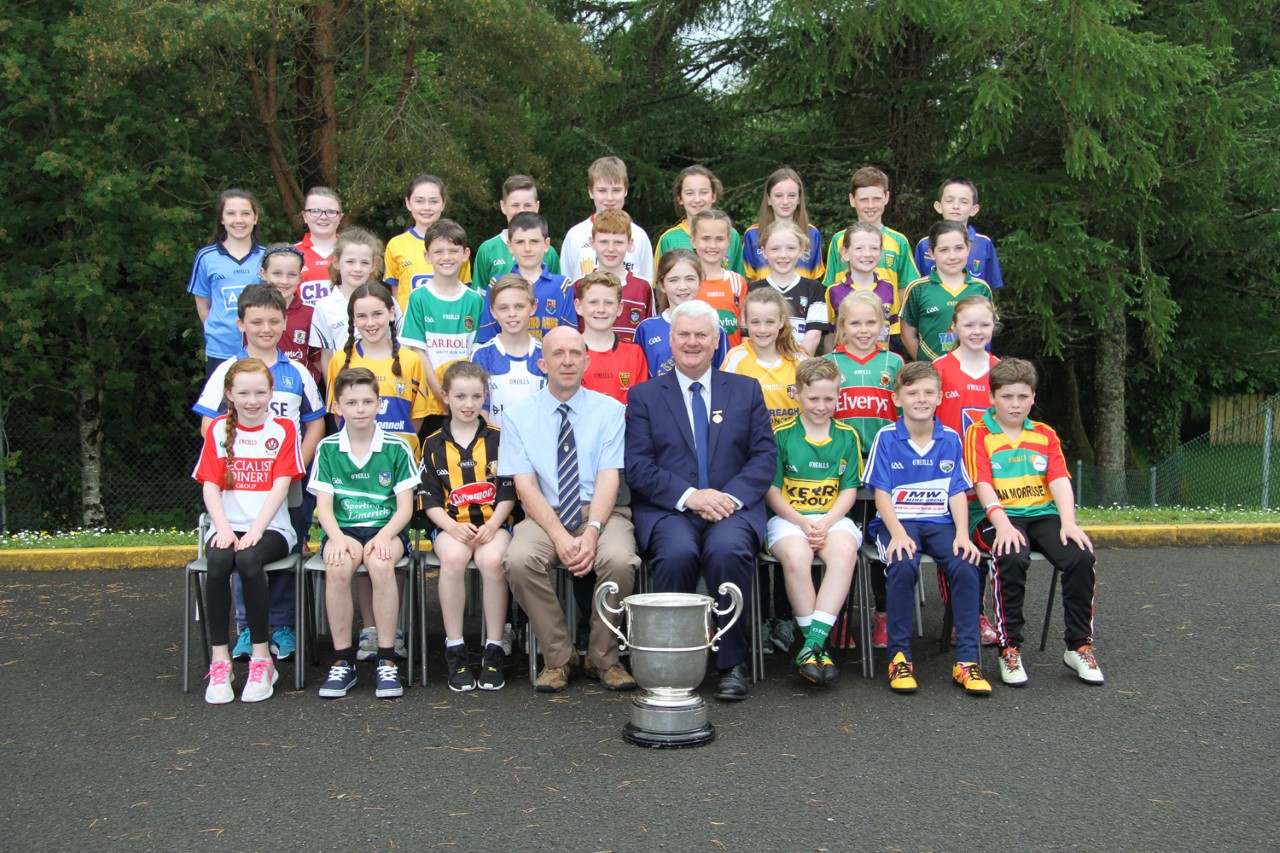 Anglo-Celt Cup visits schools in Donegal & Fermanagh