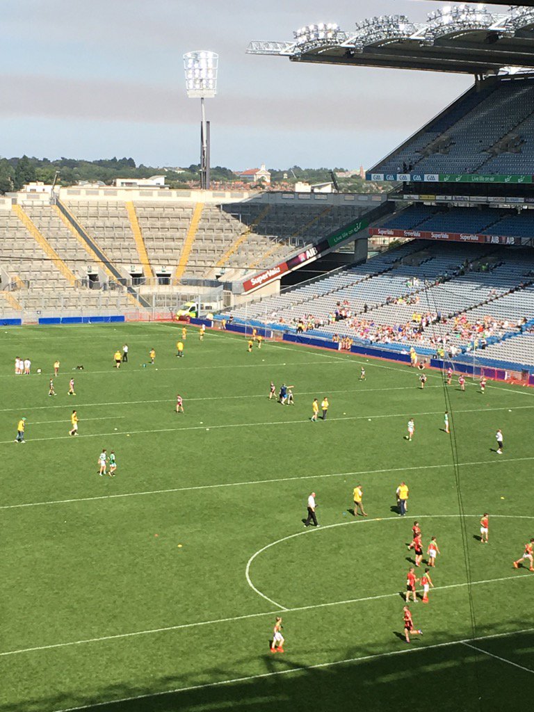 Children from across Ulster get to play at Croke Park