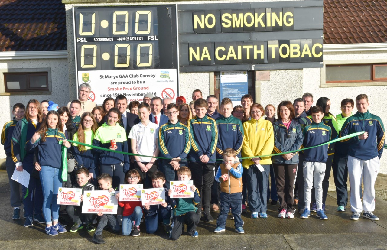 GAA Healthy Clubs ahead of the game and leading the way for tobacco- free Ireland.