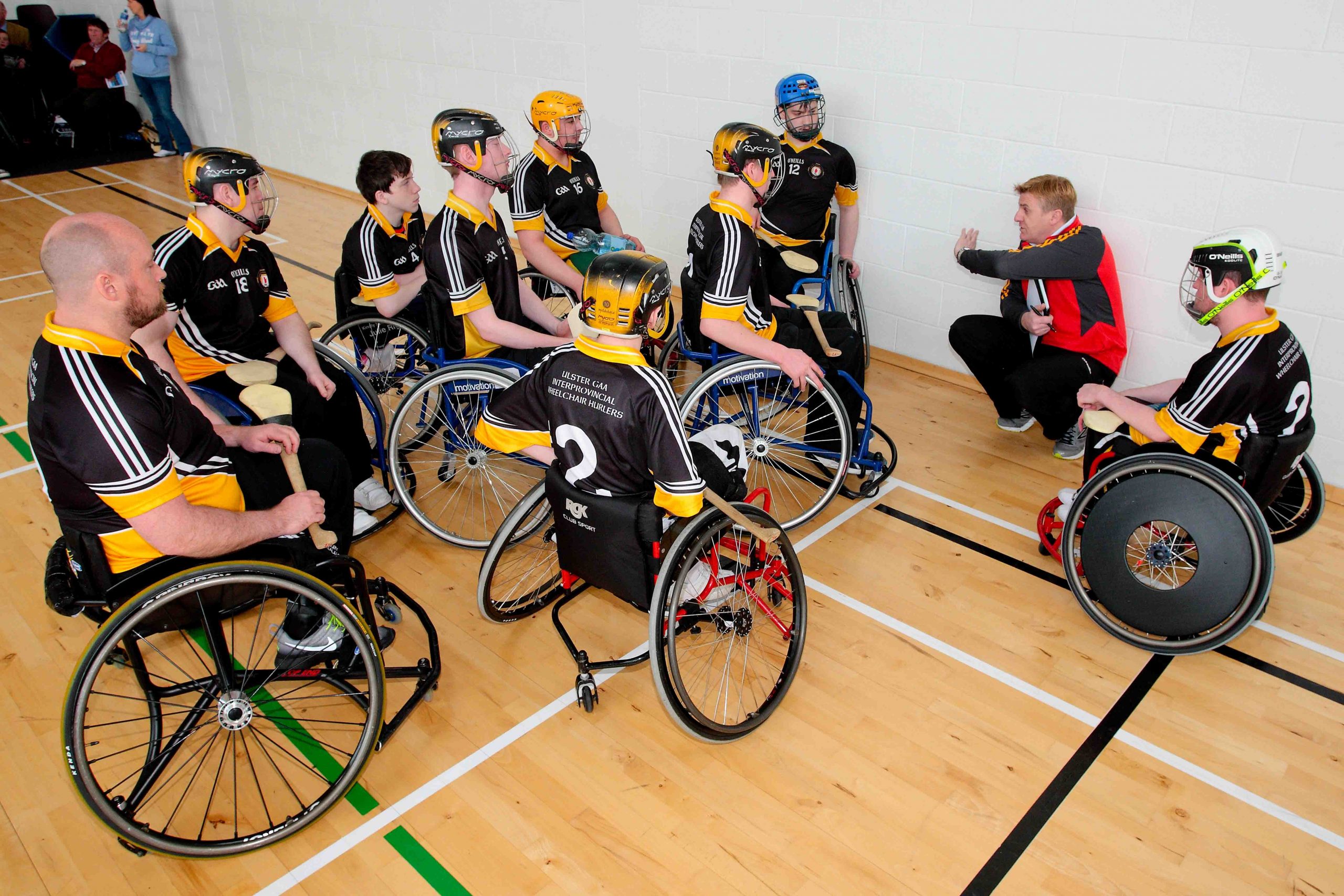 Ulster GAA Wheelchair Hurlers First Provinicial Blitz of 2017