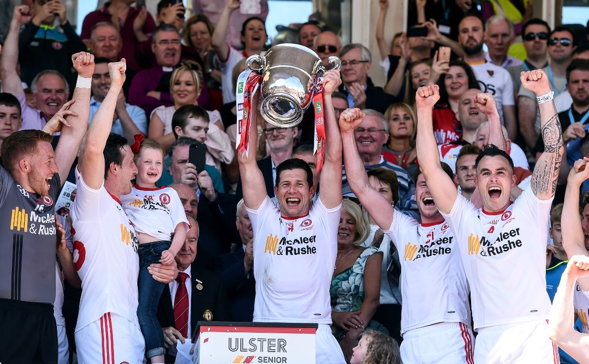 Tyrone are Ulster Senior Football Champions for the second year in a row