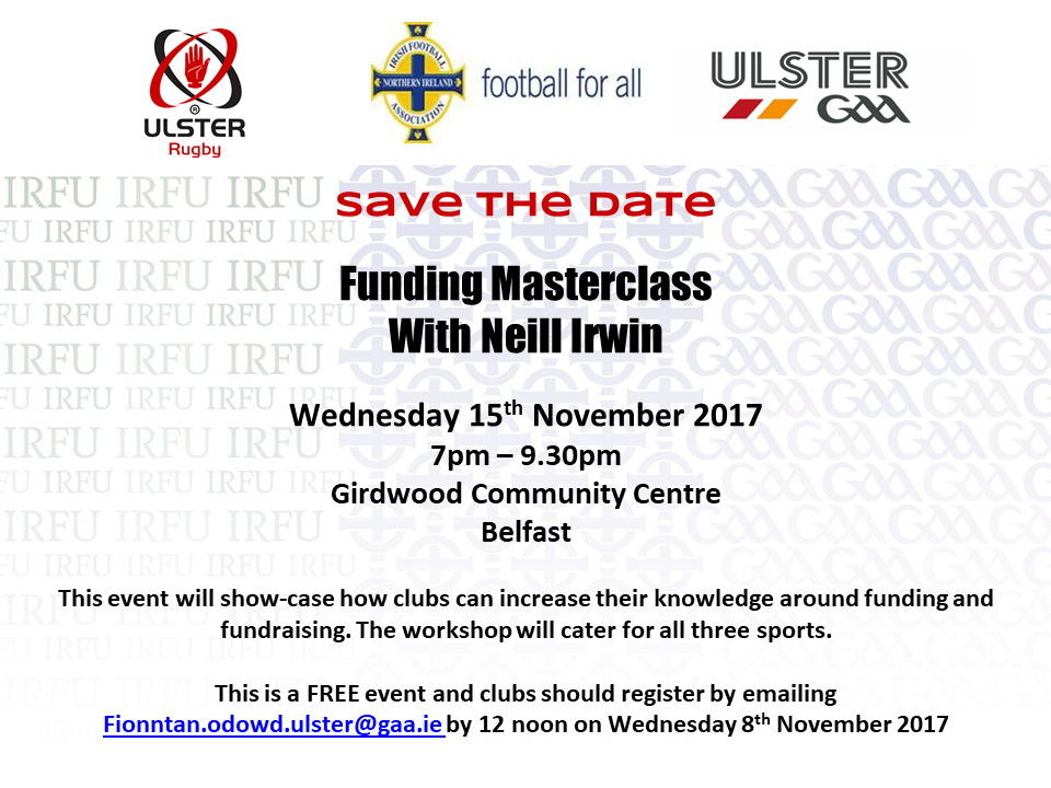 Funding Masterclass For Clubs