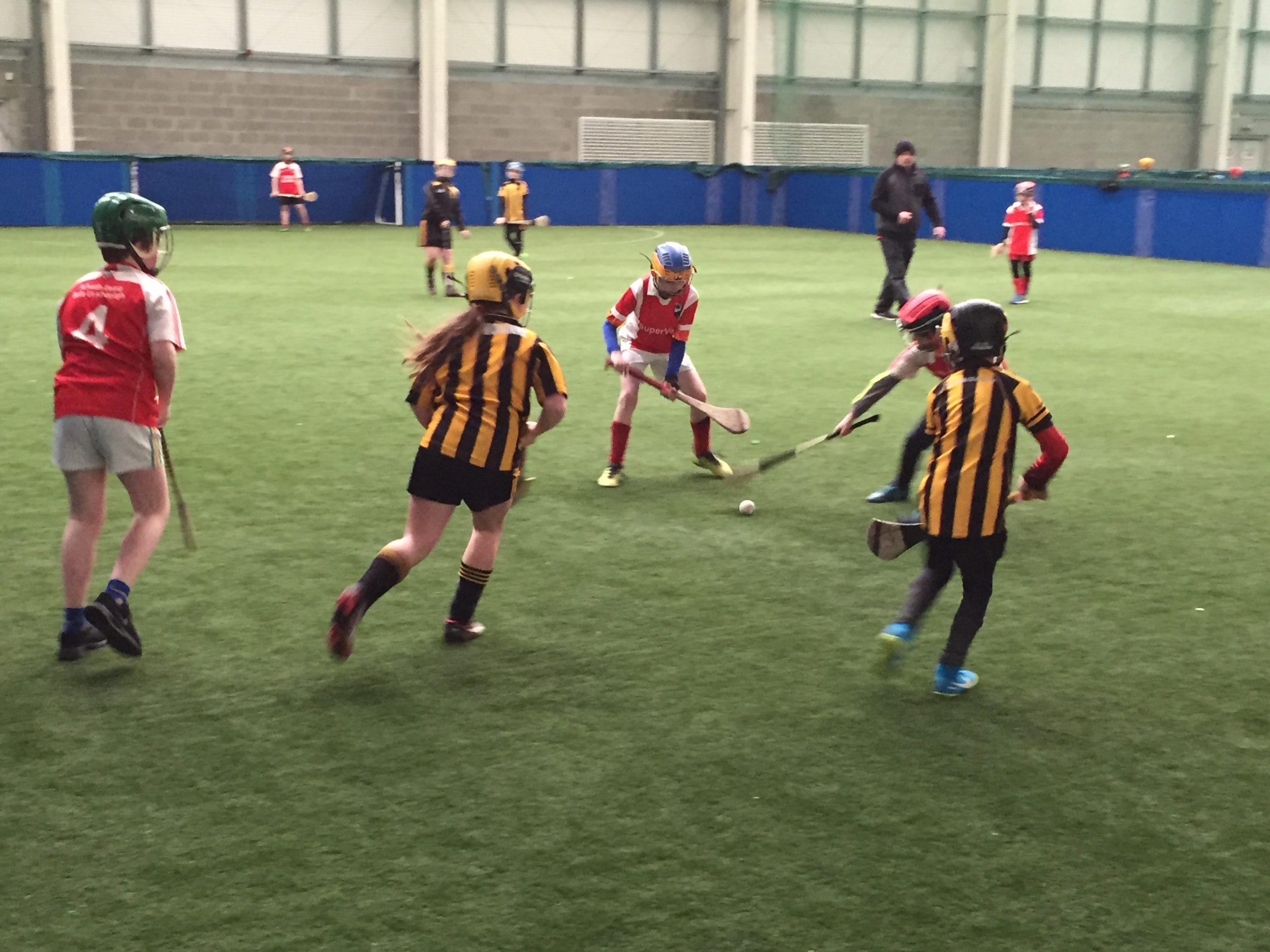 Ulster GAA’s indoor hurling programme enables young Hurlers to enjoy the game