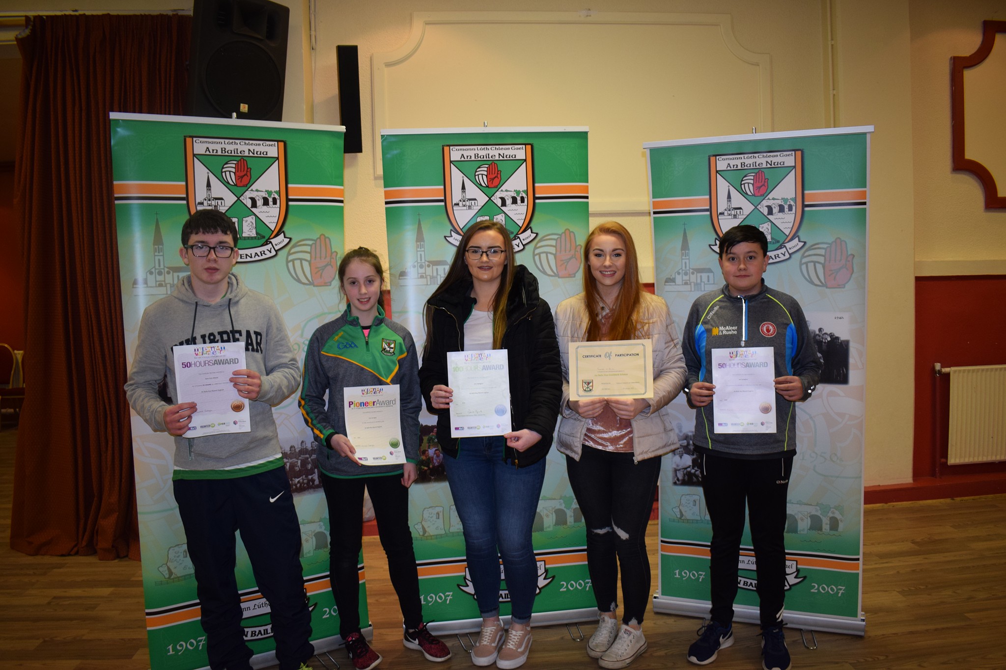 Volunteering efforts of young people recognised with GoldMark Award