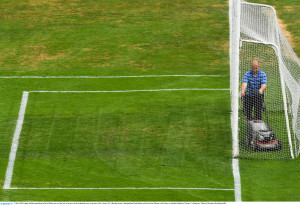 Semple Stadium groundsman