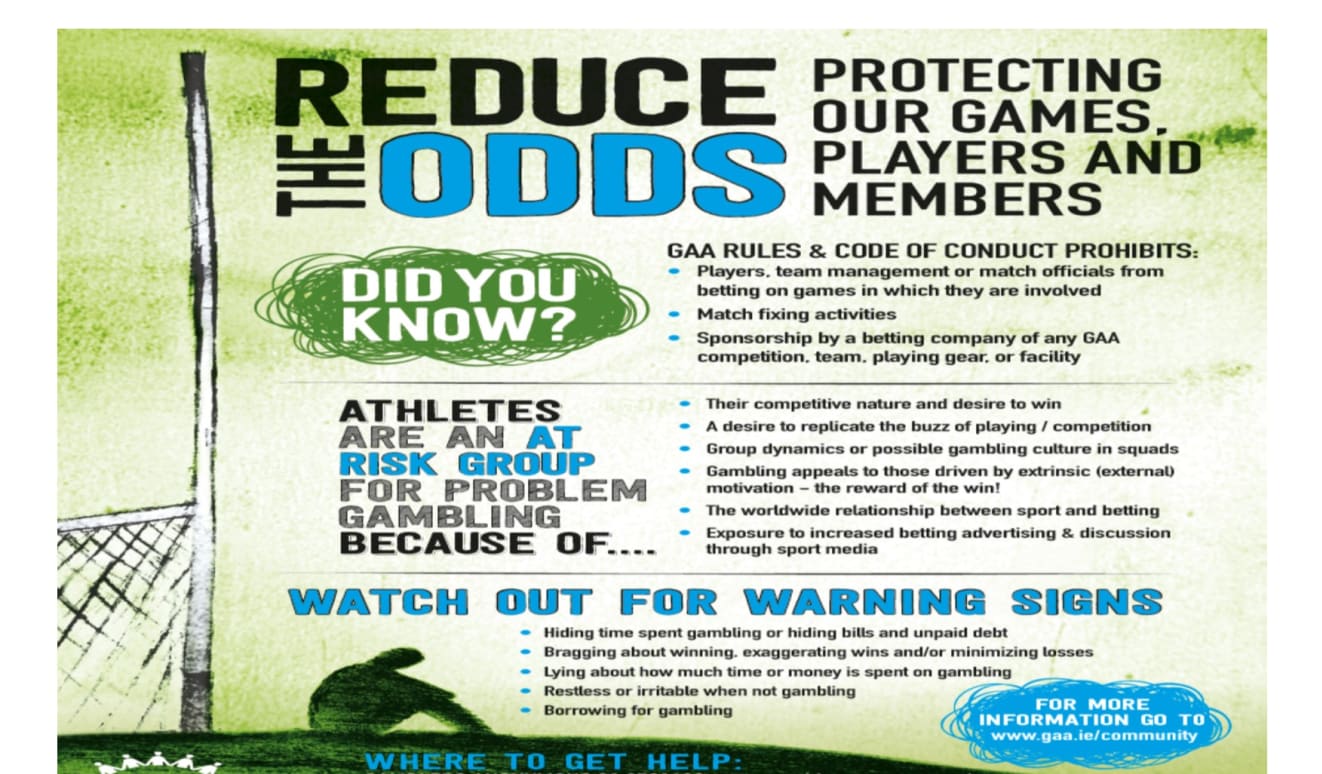 Reduce the Odds poster