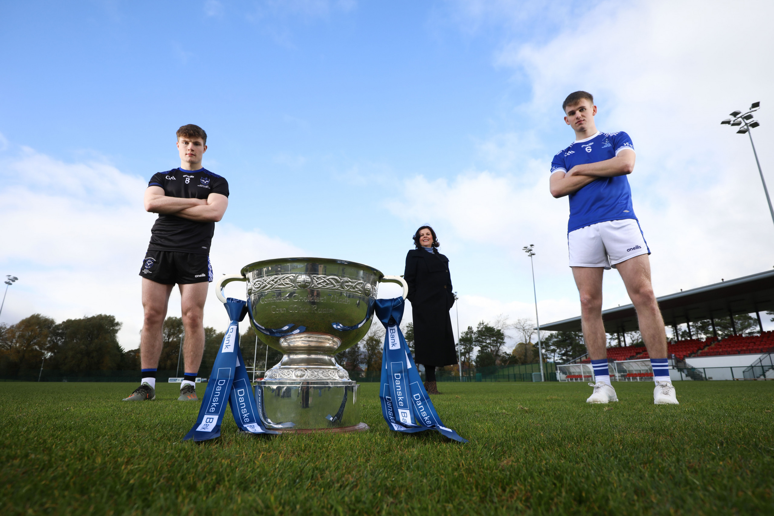 Danske Bank MacRory Cup presented to St Patrick’s Maghera and St Colman’s Newry