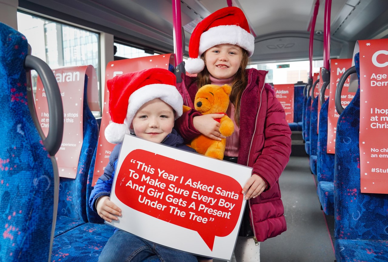 Ulster GAA getting behind Translink ‘Stuff A Bus’ appeal this Christmas