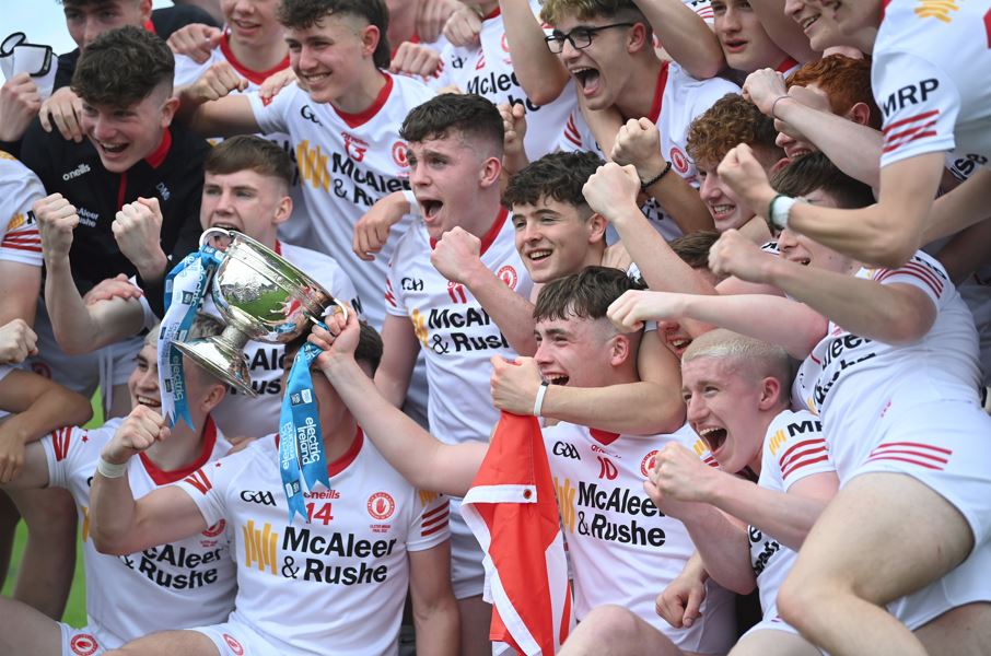 Goals key as Tyrone retain Ulster Minor title
