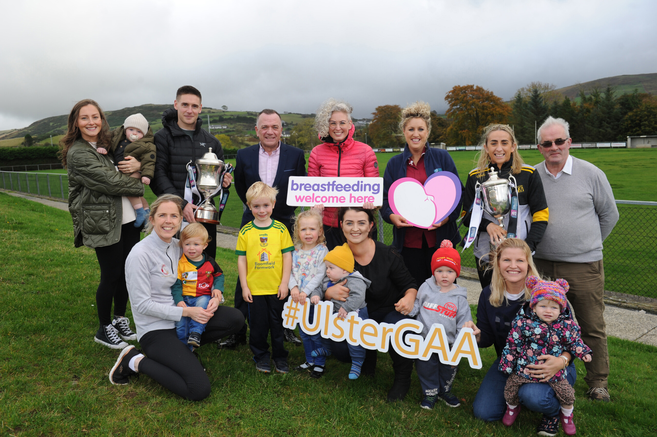 Ulster GAA supports breastfeeding mums