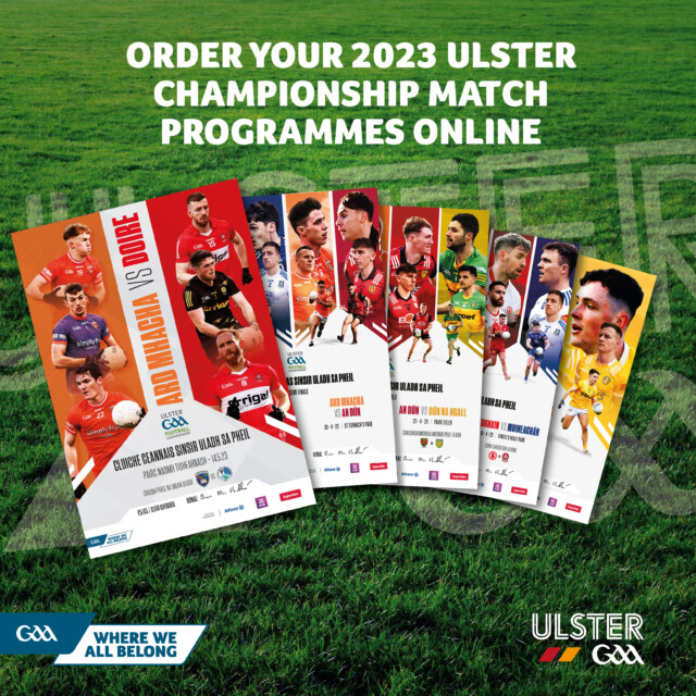 Ulster GAA 2023 Fixture Booklet – CLG Dhún na nGall