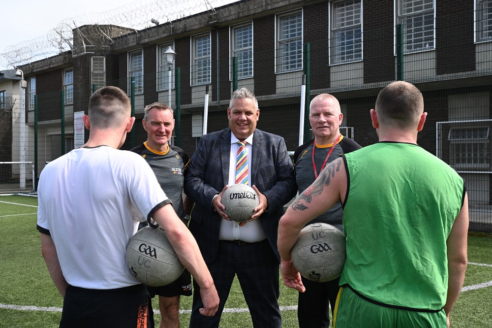 Maghaberry prisoners tackle Ulster GAA coaching skills course