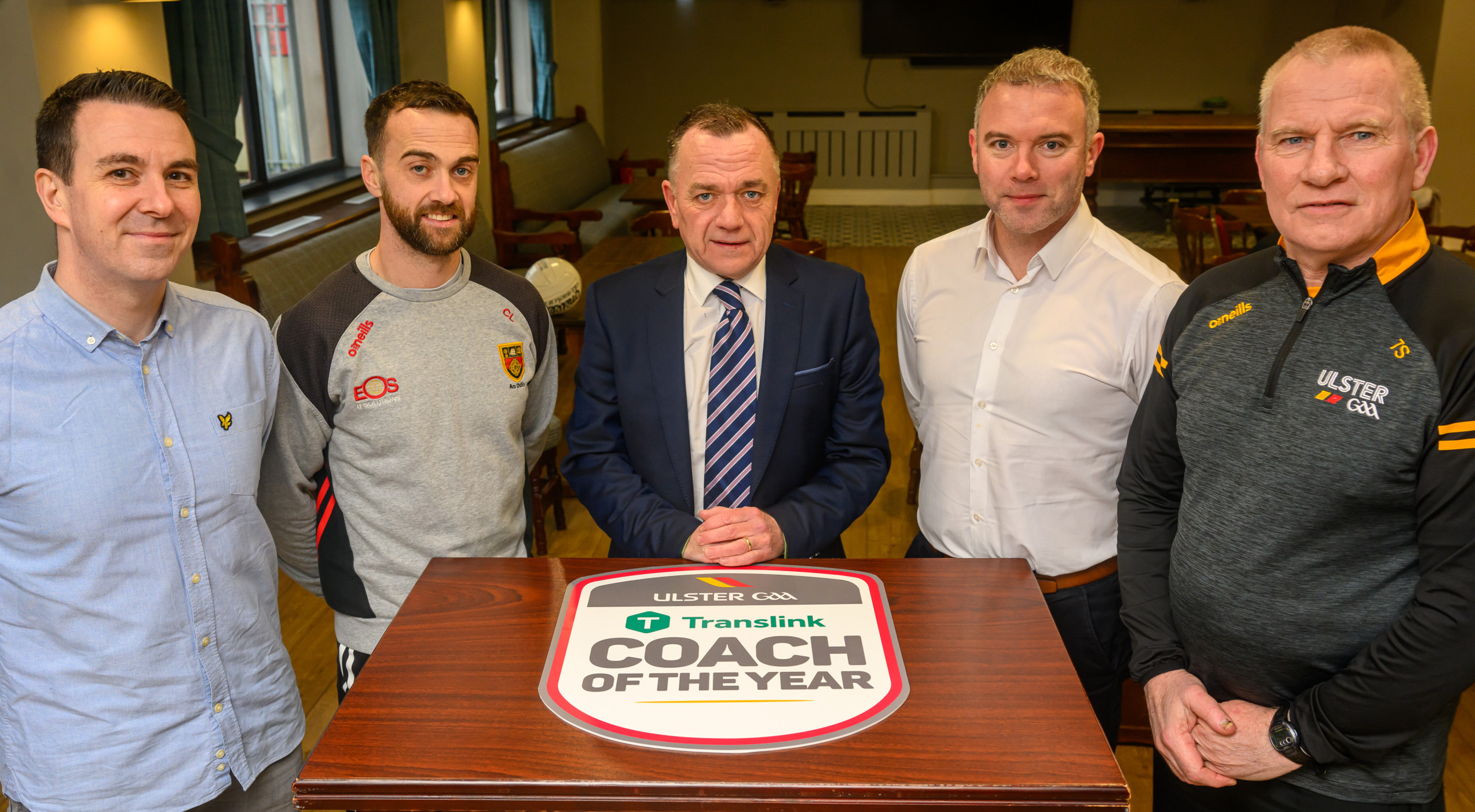 Translink Ulster GAA Coach of the Year Award shortlist announced