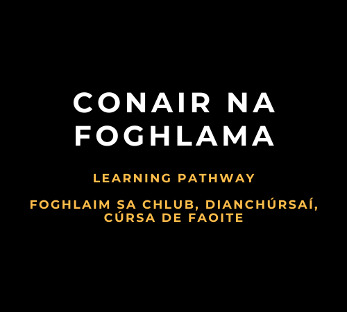 Conair na Foghlama Learning Pathway